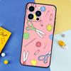 Sewing Scissors Buttons Phone Case For iPhone 17 16 15 14 12 11 13 Pro Max Mini 15 16 Plus 16e 17 Air Bumper Cover