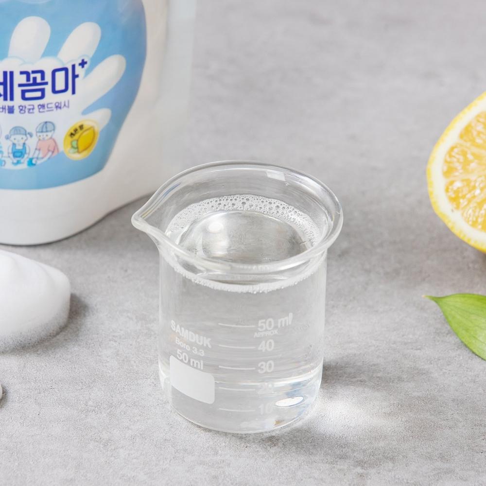 Secomma Bubble Antibacterial Hand Wash Lemon 200ml  Refill 
