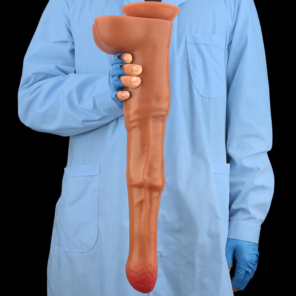 Silikon Po-Stöpsel Dildo Masturbator für Frauen Sexspielzeug Riesiger Dildo Fisting BDSM Strap-on Penis Großer Schwanz