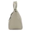 Mesh embossed horizontal shopper tote