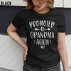 Promoted To Grandma Again New Nana Granny To Be Gigi Mimi T-shirt For Women