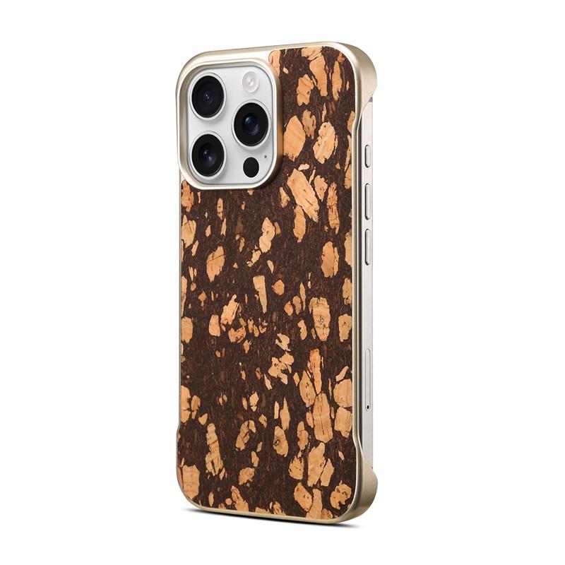 Case IPhone 16 Pro Max 15 14 Plus PC Frame-less Shockproof Magnetic Luxury Plating Cover