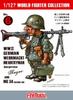 Fine Molds 1/12 World Fighter Collection WWII German Army Infantry Meyer & MG-34 Machine Gun Plastic Model Kit, Unpainted, FT06
