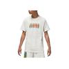 Jordan Solid Color Crew Neck Logo Print Short Sleeve T-Shirt Men Tops White DQ7367-133