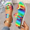 Fashion Women Sandals Summer 2025 Ladies Summer Casual Shoes Blocking Soft Leather Woven Straw Sandals Women Comfortable Dressy Shoes