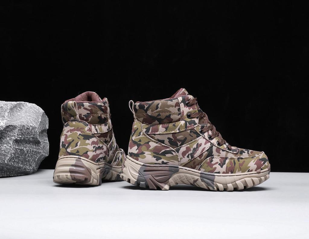 Northeast Men's Winter Snow Boots - Warm, Thickened, Non-Slip Outdoor Sports Footwear