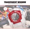 NICECNC Transparent Camshaft Viewing Cover Aluminum Compatible with Yamaha Raptor YFM 700 2006-2026, Raptor 700 R/SE 2009-2026, Replacement for