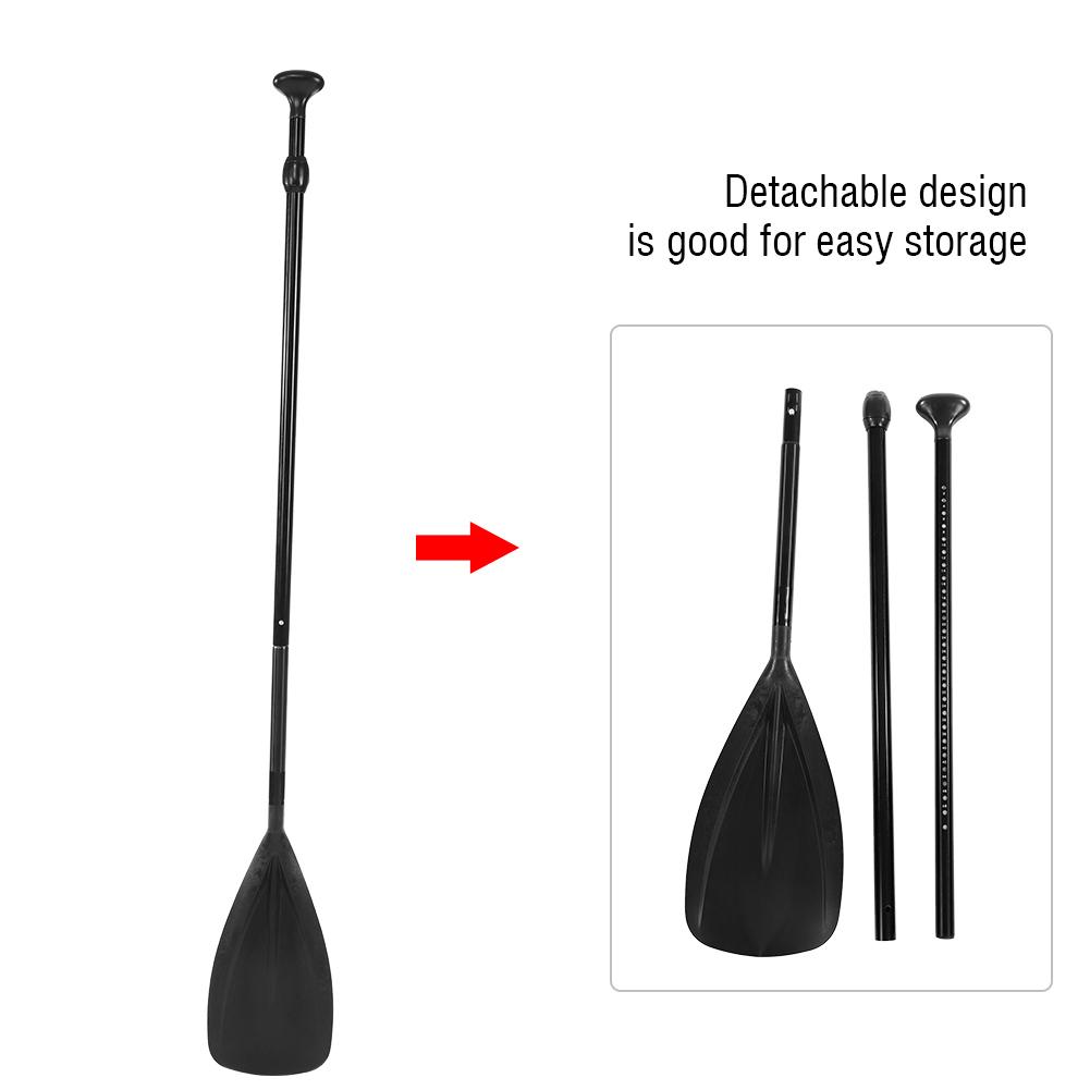 Aluminium Alloy Detachable Adjustable Boat Canoe Kayak Surfboard Paddle