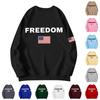 Unisex Printed Round Neck Long Sleeved Loose Fitting Long Sleeved Casual Long Sleeved Top Hoodie