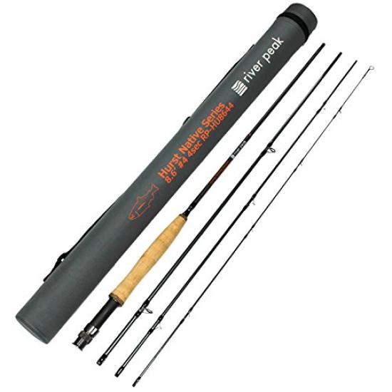 River Peak Hurst Native Carbon Rod 4-piece (8'6" #4 RP-HU8644)