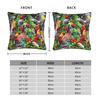Cute Birds Parrot Pillow Cover Custom Cushion Cover Morden Pillow Case For Sofa Car Home Decor