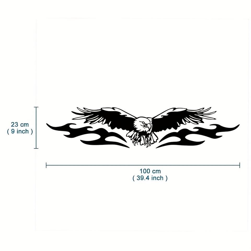 Flying Eagle Car Stickers Auto Hood Door Side Rear Windshield Decoration Vinyl Decals Animal Scratch Covering Auto Accessories