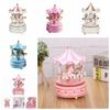 Easy Use Carousel Music Box Carousel Carousel Cake Accessories  Holiday Decor