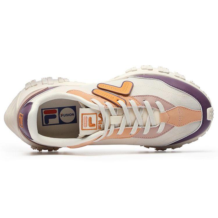 FILA Heritage Running Casual Low-Top Dad Shoes Women sneaker Purple T12W131103FDP