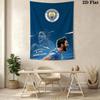 Royal MCFC CrownWall Hanging Printed Fabric Blanket Decorative Tapestries for Bedroom Living Room Home Decor
