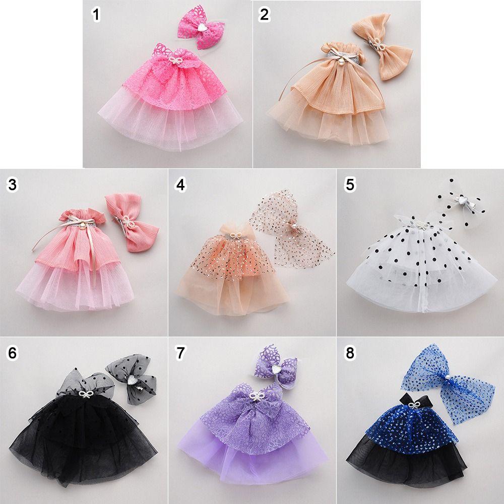8 Styles Ob11 Doll Clothes with Headwear  Obitsu 11 Ob11 Doll/Ob11 Gsc 1/8 1/12 Bjd Molly Body Doll