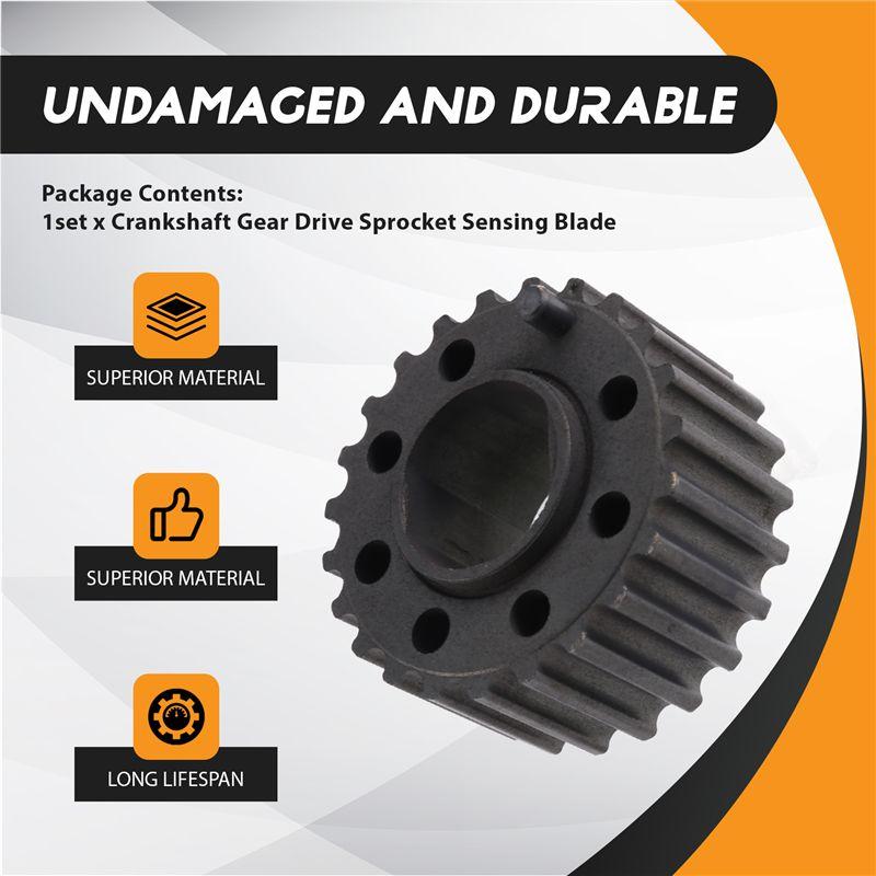 MR994798 For Mitsubishi Lancer Colt CS1A CS2A CS3A 2000-2011 CJ1A Crankshaft Gear Drive Sprocket Sensing Blade MR994801-AU62