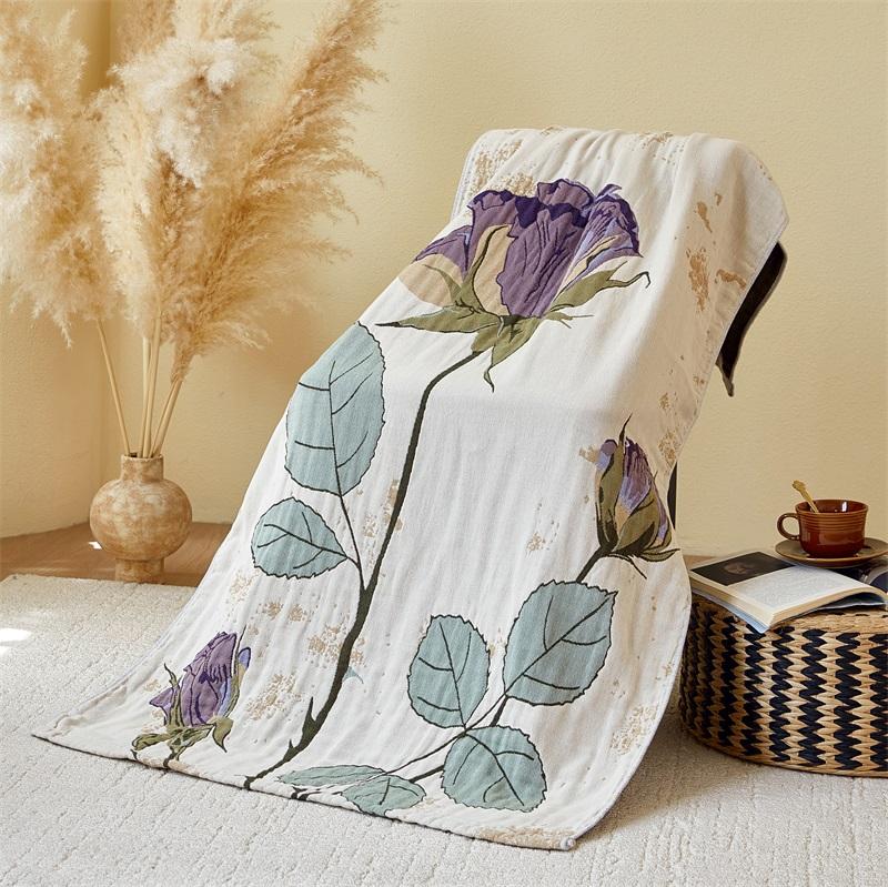 2026 New Pure Cotton Bath Towel Home Use Bath Wrap Thickened Full Cotton Outdoor Shoulder Blanket Nap Blanket Quick Dry 80x160cm