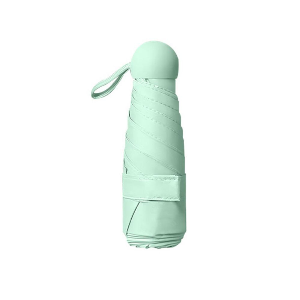 Mini Sunshade Umbrella Reinforced Umbrella Rack Rain Umbrella Portable UV Umbrella  Girl
