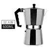 Coffee Maker Moka Pot 50ml-600ml Stainless Steel Cafe Percolator Maker, Italian Coffee Machine Fit Induction Cookers Coffeeware