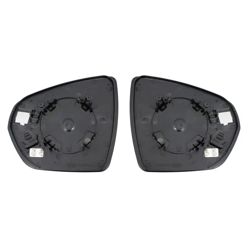 Left & Right Side Mirror Glass Rearview Exterior Wide Angle Heating Anti Dizziness For Peugeot 4008 2017 - 2020 Auto Parts