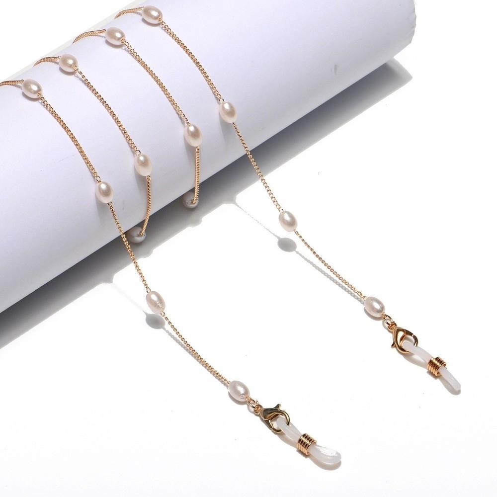 70cm Sunglasses Chains Pearl Neck Strap Luxury Glasses Chain  Reading Glasses
