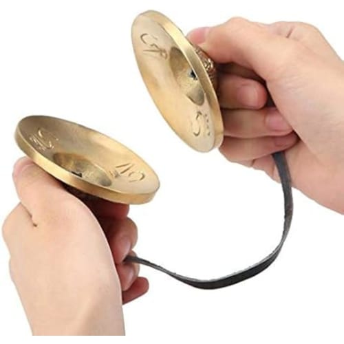 Tingsha Tibetan Bell, Purification Cymbal, Twin Dragon Bell, Folk Instrument, Meditation Tool