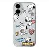 Snoopy Full-Coverage Drop-Proof Phone Case for Apple iPhone 17 Pro Max/15/14/13/12/XS Max