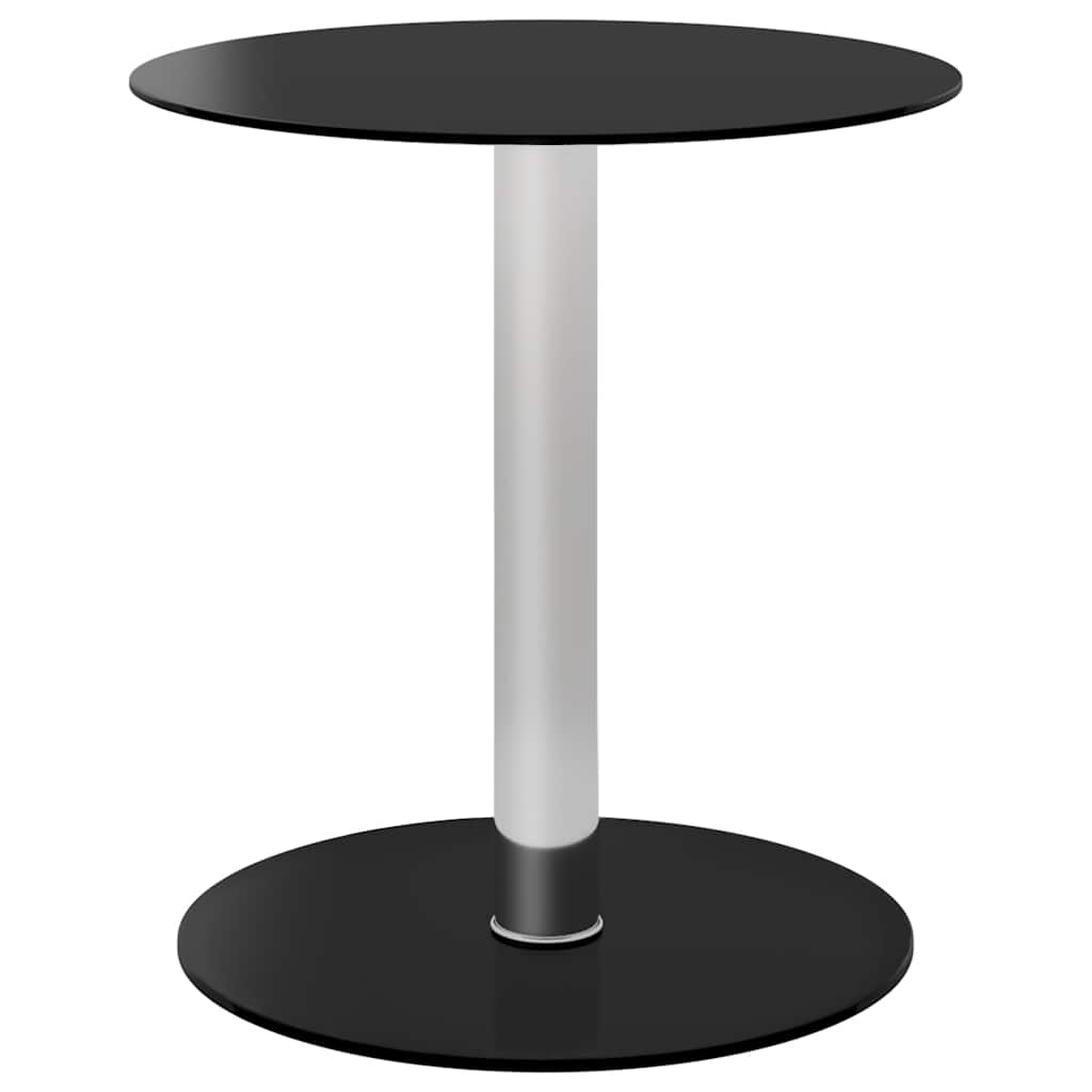 Kaffeetisch Schwarz 40 cm Gehärtetes Glas