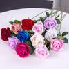Artificial Rose, Single Hand Feel Velvet Rose, Waterfall Flower Wall, Home and Wedding Decoration Arrangement, Artificial Flower