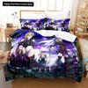 3D Anime Chained Soldier Bedding Set Single Twin Full Queen King Size Bed Set Adult Boys Bedroom Duvet Cover Sets Home Textiles