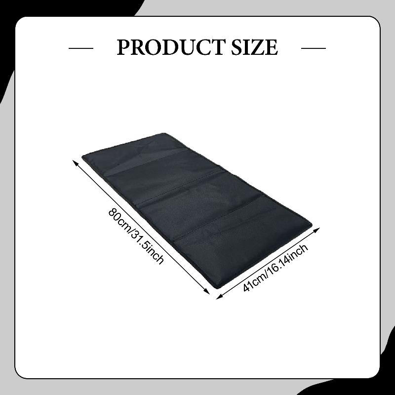 Camping Sittepute Matte Tykk Sammenleggbar Multifunksjonell Underlag Utendørs Sitteunderlag for Fiske