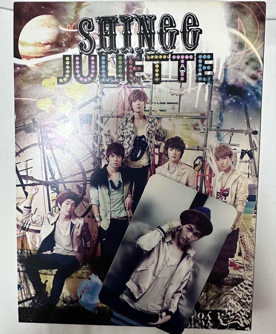 

[USED] SHINee Juliette First Limited Edition Album CD Onew Trading Card