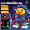 Baby Duck Toy Musical Interactive Toy Electric with Lights and Sounds Dancing Robot Space Elements for Infants Babies Kids Gifts