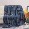 Stitch Cartoon printing Flannel Blanket Bedroom Sofa Camping Warm blanket Gifts for family and friends-MJ003