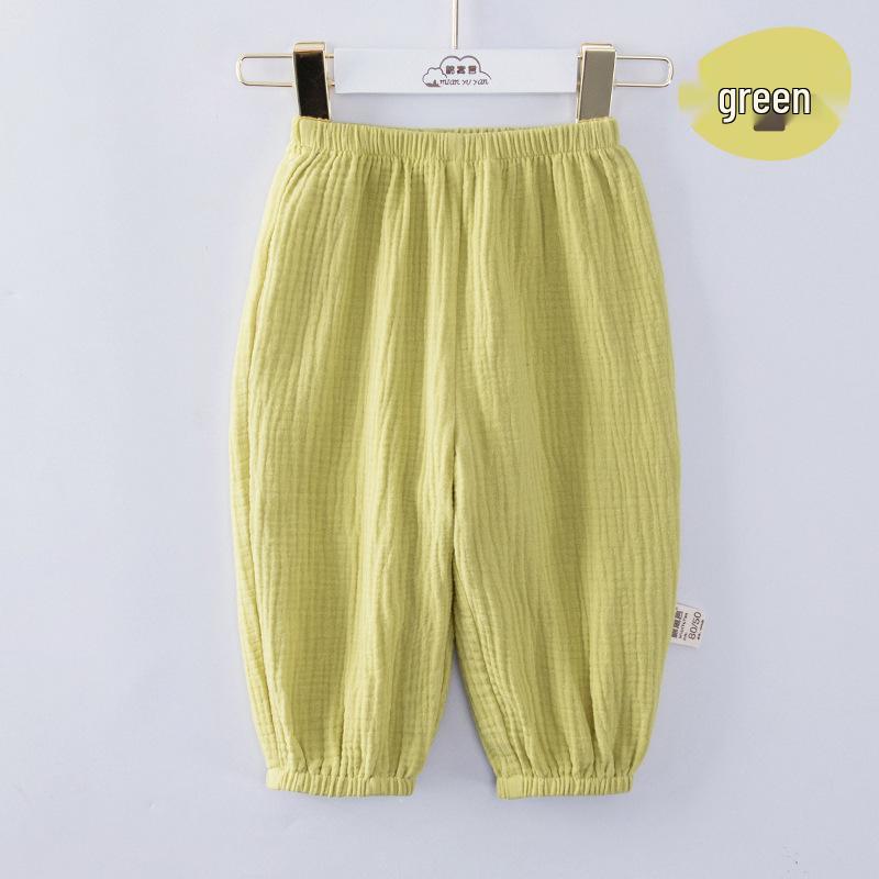 Baby Cotton Bloomers for Boys & Girls - Lightweight, Anti-Mosquito Pants for Spring, Summer & Autumn