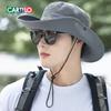 CARTELO Sun Hat for Men, Wide Brim UV Protection Hat, Breathable Foldable Outdoor Sun Hat for Summer Fishing Hiking Fisherman Hat