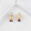 Alloy Drip Oil Cartoon Potato Pendant for DIY Jewelry Making