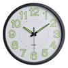 Easy to Read Glowing Hanging Clock Silent Quartz Wall Clock Modern Luminous Wall Clock  Office
