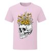 Get Lost T Shirt Skull Fish Flower Death Grim Gothic Tee Unisex Unisex Kids Gift
