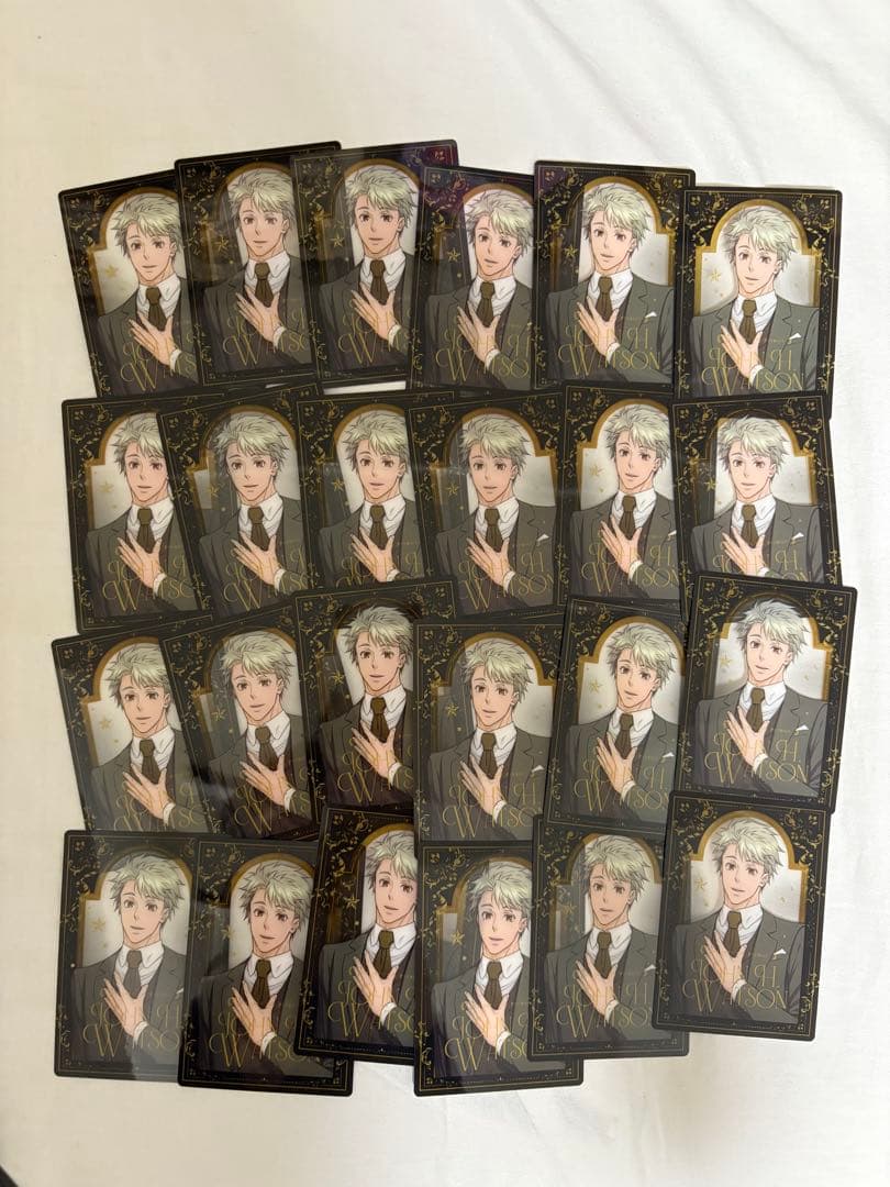 

[USED] Jump SQ May Extra Large Issue Bonus: Clear Cards - Moriarty the Patriot John (24 cards)