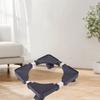With Casters Mobile Bracket Adjustable Size Caster Stand Moving Base  Gas Cylinder Placement