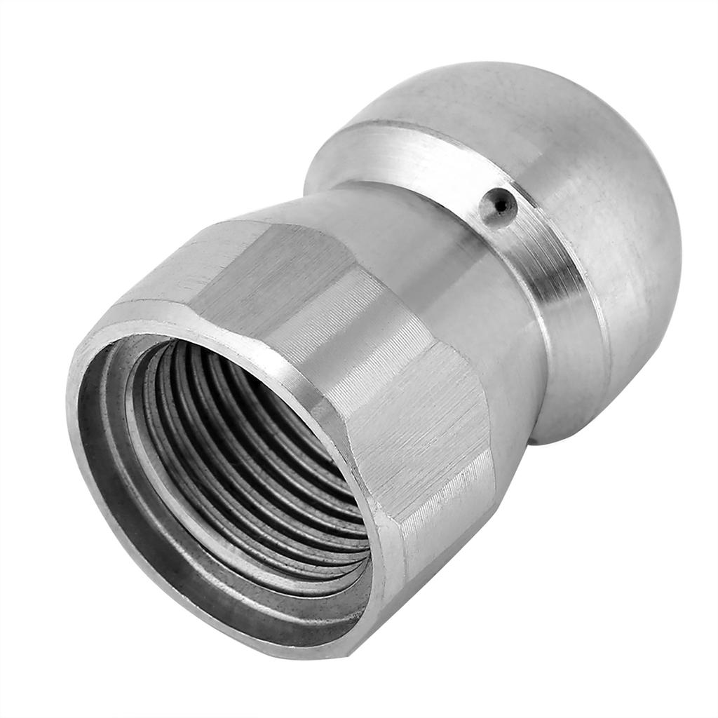 3/8" High Pressure Washer Drain Hose Sewer Cleaning Pipe Jetter Nozzle