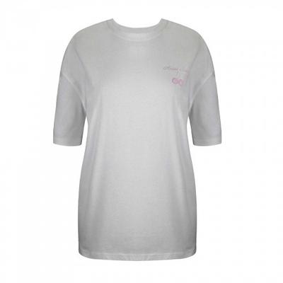 USA Pro Womens/Ladies Graphic Print Cotton Oversized T-Shirt