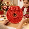 Creative DIY Home Decor Christmas Stepping Stone Mold Silicone Tree Santa Wreath Gingerbread Man Design Artistic Garden Ornament Mold Non