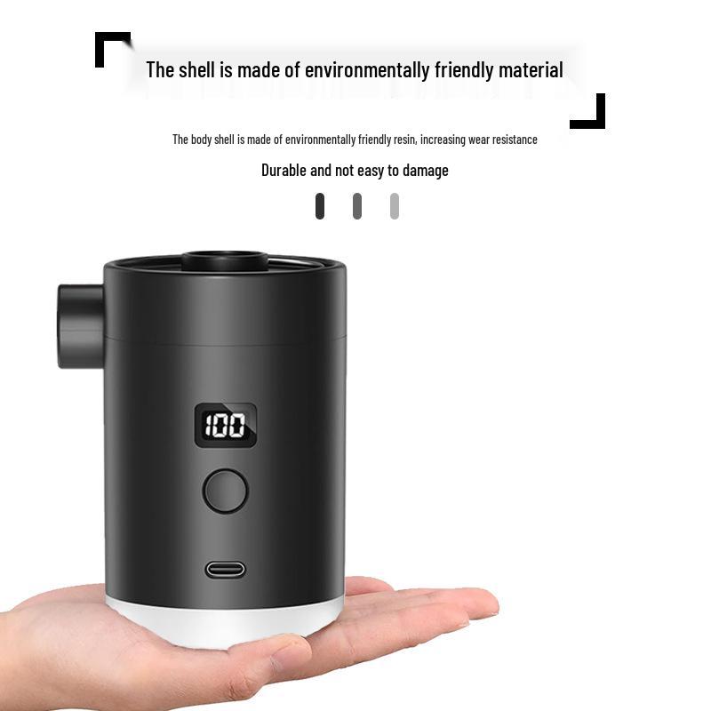 Pompe à air électrique à double usage pour le camping: Gonfle et Dégonfle les Matelas Gonflables et les Bouées