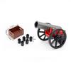 MOC Military Building Blocks Figure Napoleon Wars Soldier Accessories Weapon Cannon Sandbag Army Pirate Mini Brick gift X003 DIY