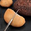 1Pc Portable Titanium Toothpicks Pocket Toothpicks Keychain Silver with Metal Toothpick Holder for Outdoor Picnic Camping Accessorie