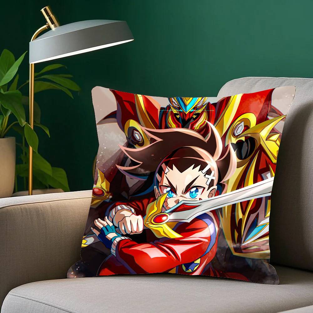 Anime B-Beyblade X Kissenbezug Heimdeko Überwurf für Sofa Bett Auto Zimmerdeko Geschenkidee