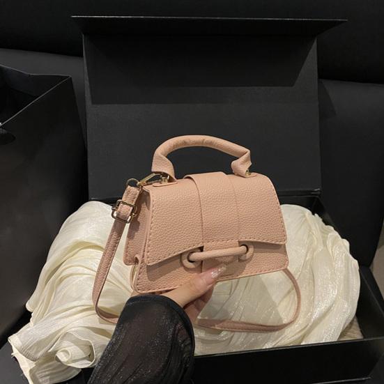 Women PU Leather Shoulder Bag Stylish Top Handle Bag Fashion Handbag with Removable & Adjustable Shoulder Strap Stylish Crossbody Bag for Commuting